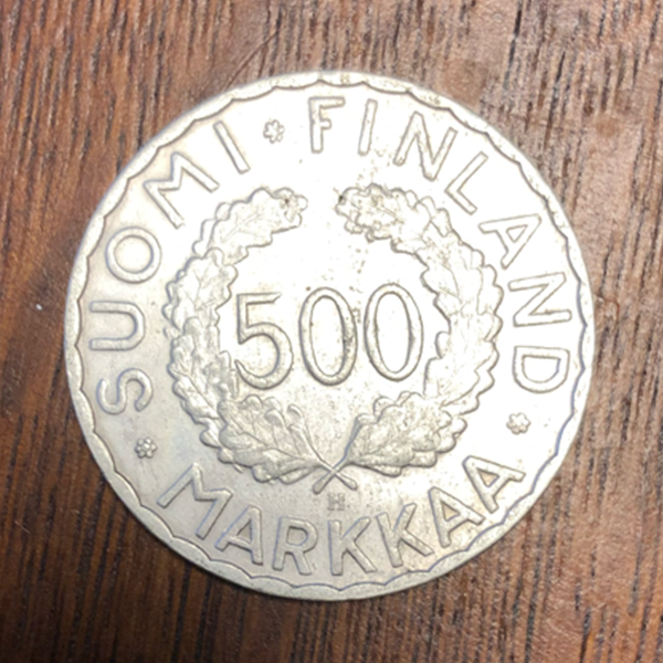 フィンランドオリンピック1952年開催記念500マルッカ